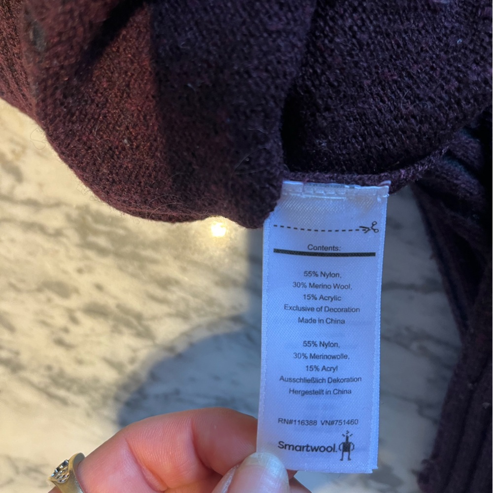 Merino Wool Smartwool Sweater - Picture 4 of 5